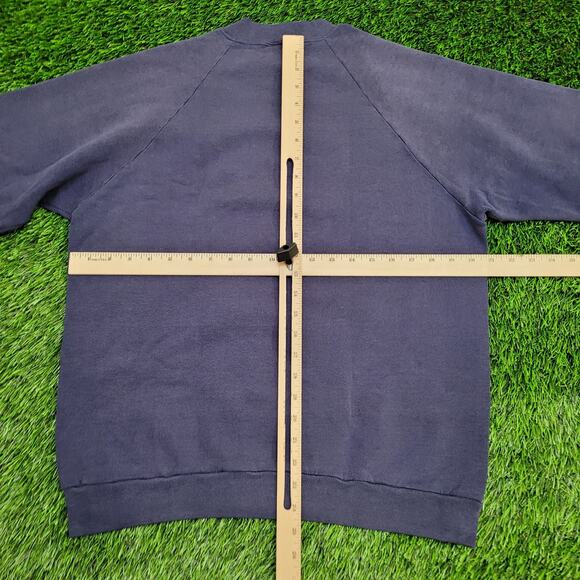 Vintage 80s Penn-State Sweatshirt Womens XL 21x24 Faded USA - Picture 6 of 14